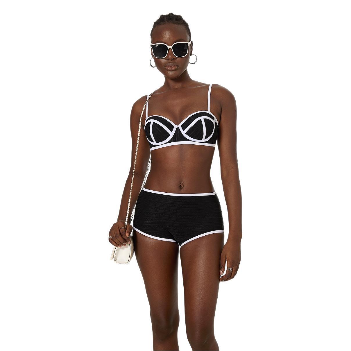 Summer Sexy Vintage Stripe Sexy Basic Bikini Slimming Spring Split Swimsuit Women Bella Mia