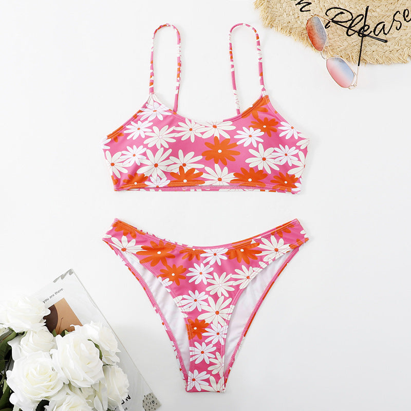Swimsuit Sexy Print Tight Split Bikini Swimsuit Women Bikini Bella Mia