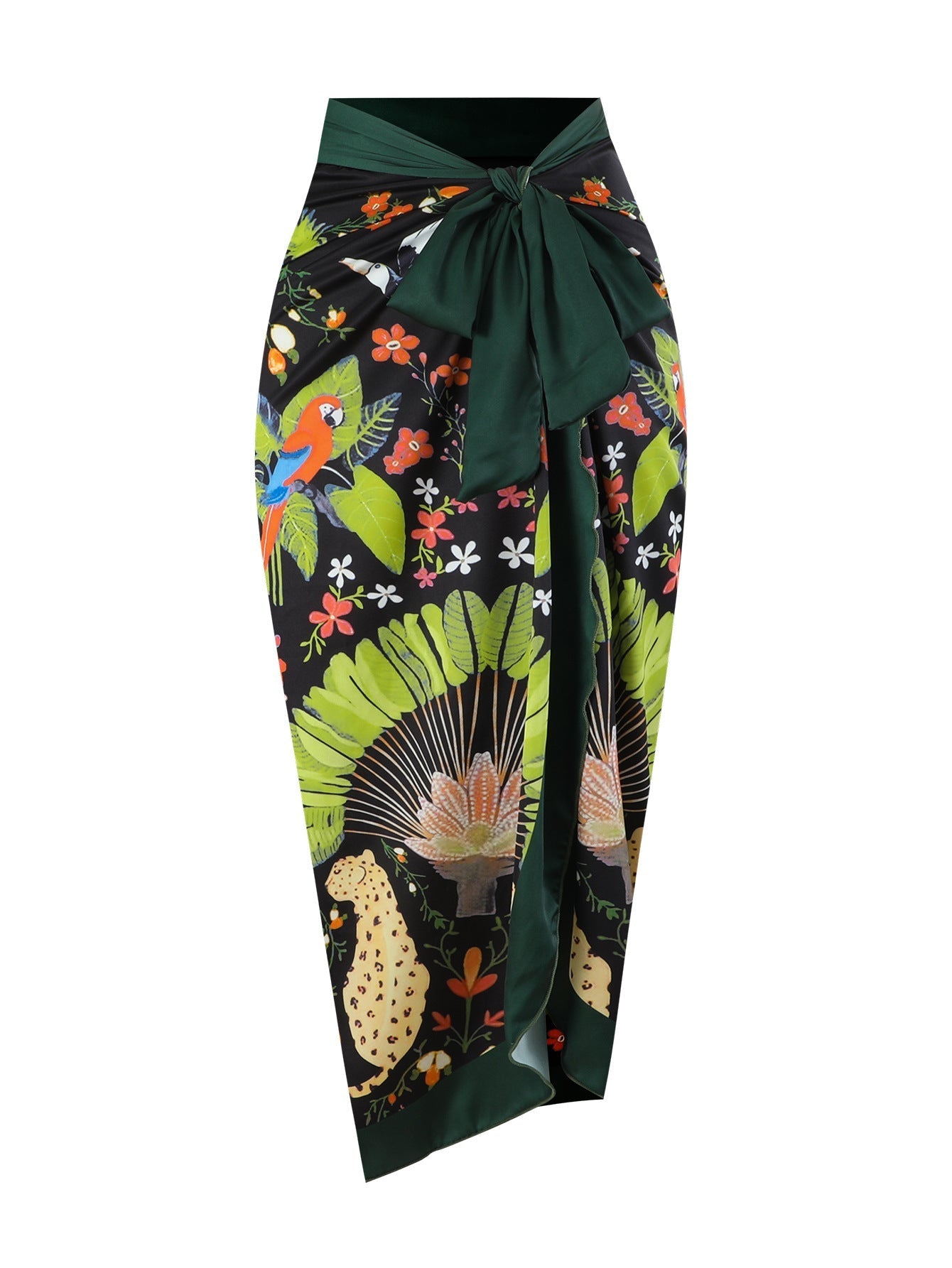 One Piece Printed Skirt Conservative Swimwear Two Piece Women Swimsuit Bella Mia