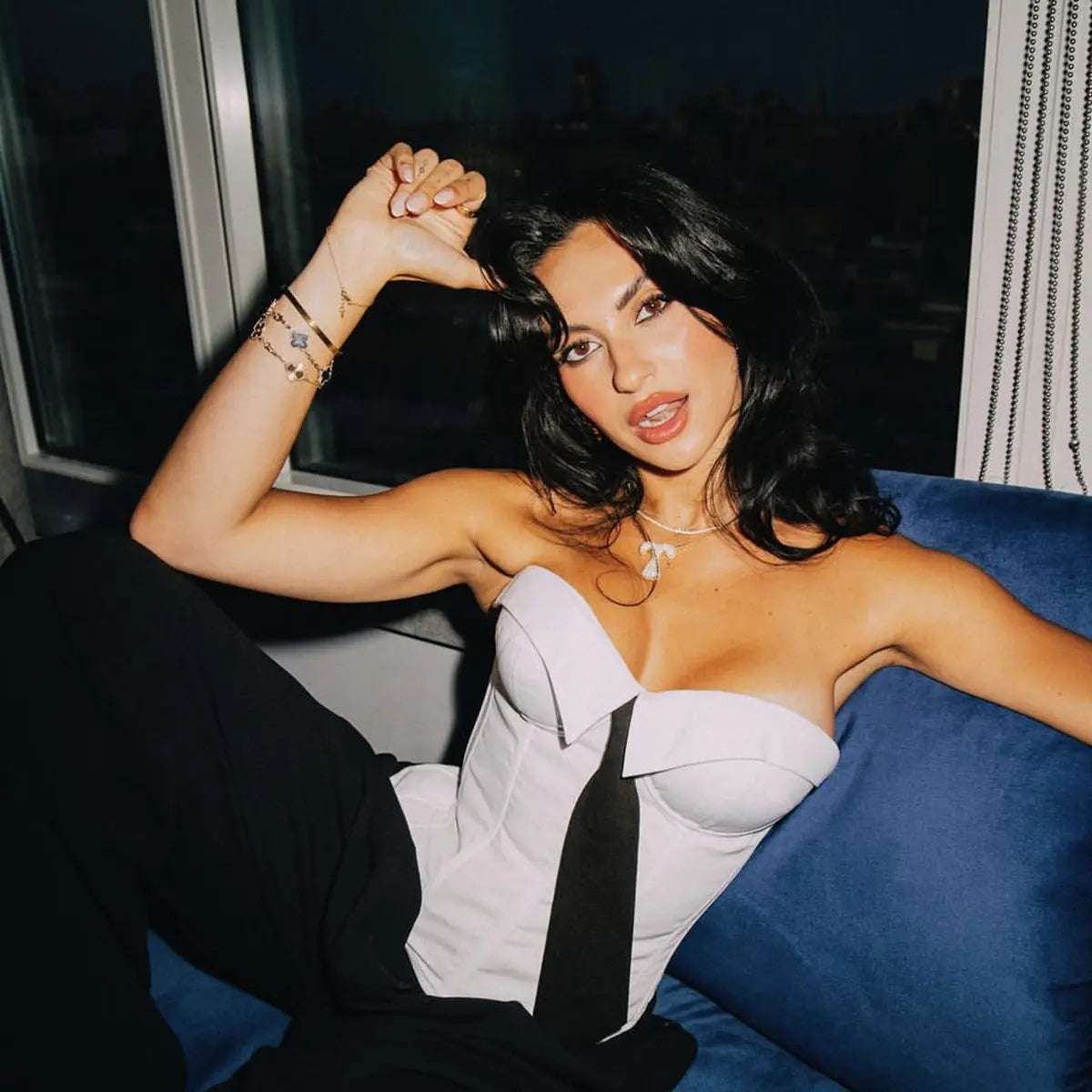 Street Shooting Sexy Wrapped Chest Tie Pure Want to Corset Solid Color Vest Women Bella Mia