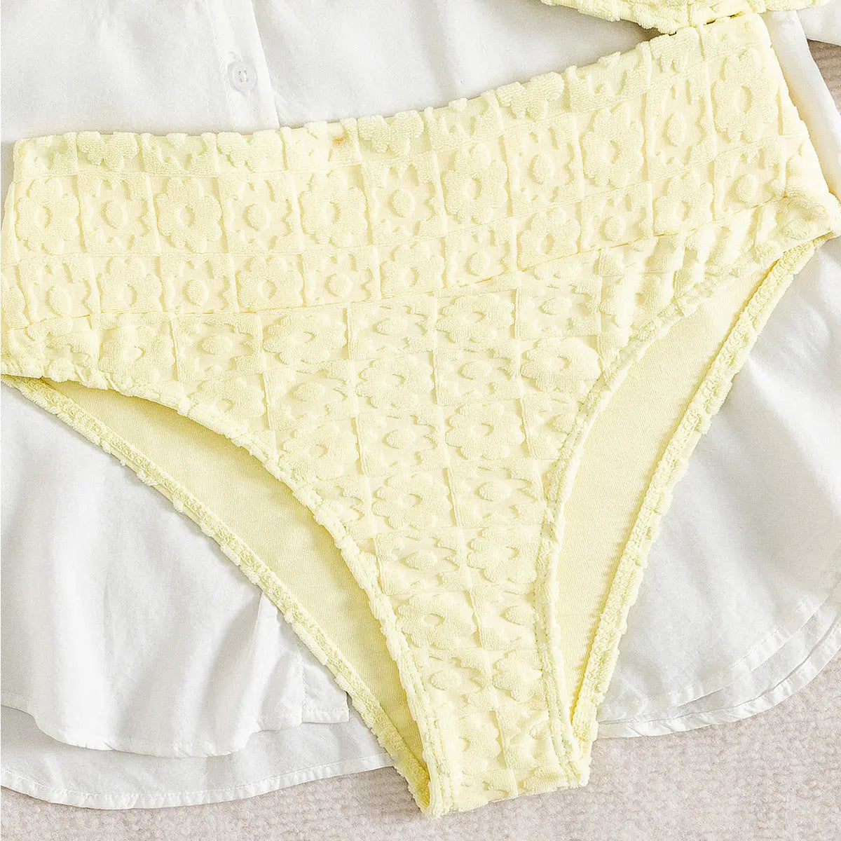 Bikini Sexy Split Two Piece Set Swimsuit Solid Color Bikini Swimsuit Bella Mia