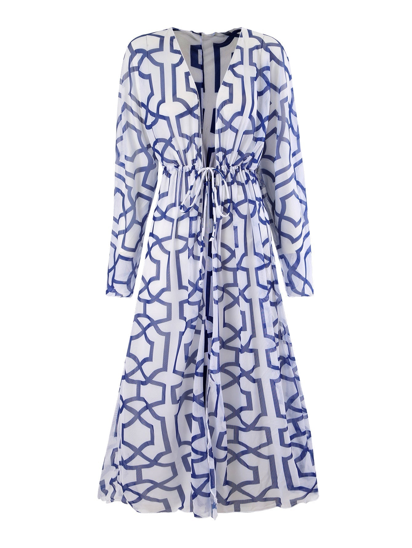 Two Piece Swimsuit Digital Printing Belly Belt Oversized Blouse Swimsuit for Women Bella Mia