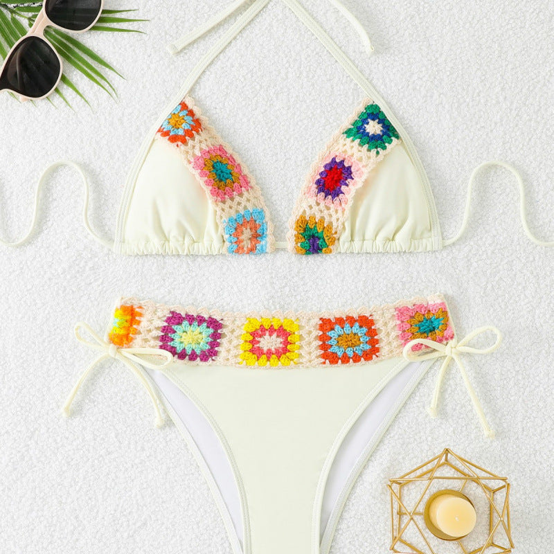 Sexy Swimsuit Women Split Bikini Retro Three Point Bikini Swimsuit Bella Mia