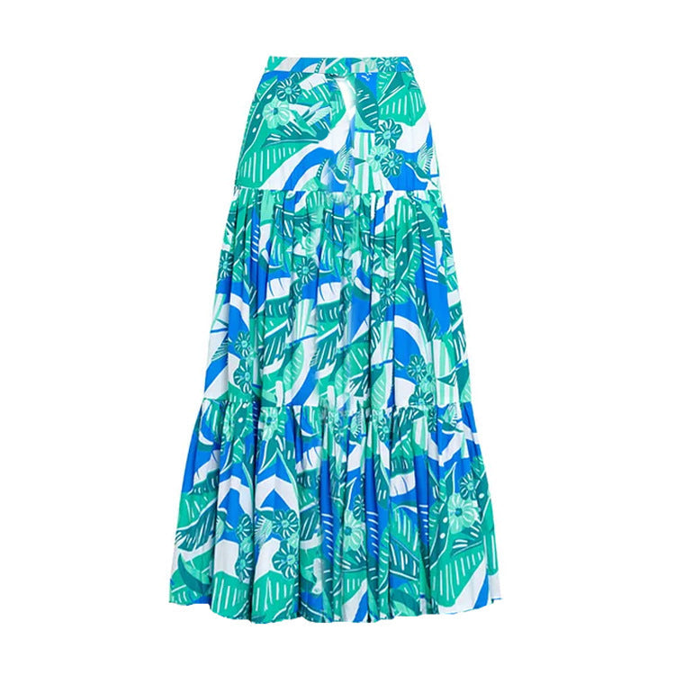 Off Shoulder Ruffled Printed One Piece Swimsuit Women Bella Mia