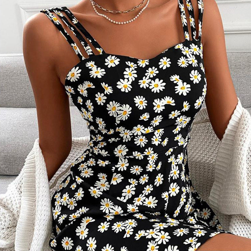 Women Clothing Dress Sexy Sleeveless Summer Strap Type Dress for Women Bella Mia