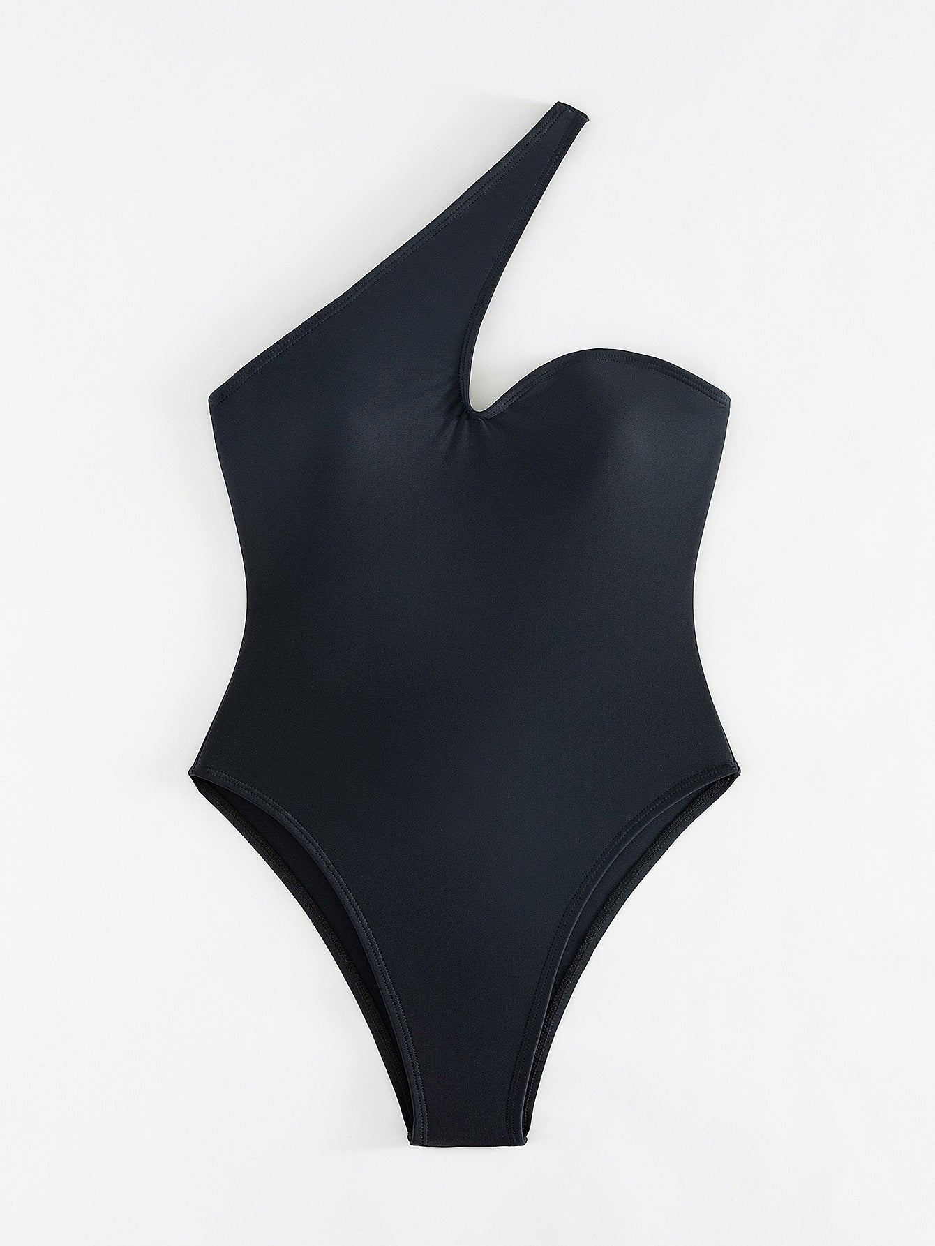 One-Piece Swimsuit Women Simple High Grade Half Hip Spring Photography Bella Mia