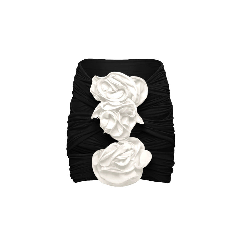 Handmade Floral One Piece Swimsuit Women Beach Vacation Suit Skirt Swimsuit Bella Mia