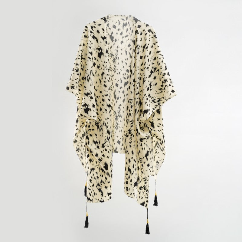 Sunscreen Tassel Blouse Travel Spring Summer Shawl Bella Mia