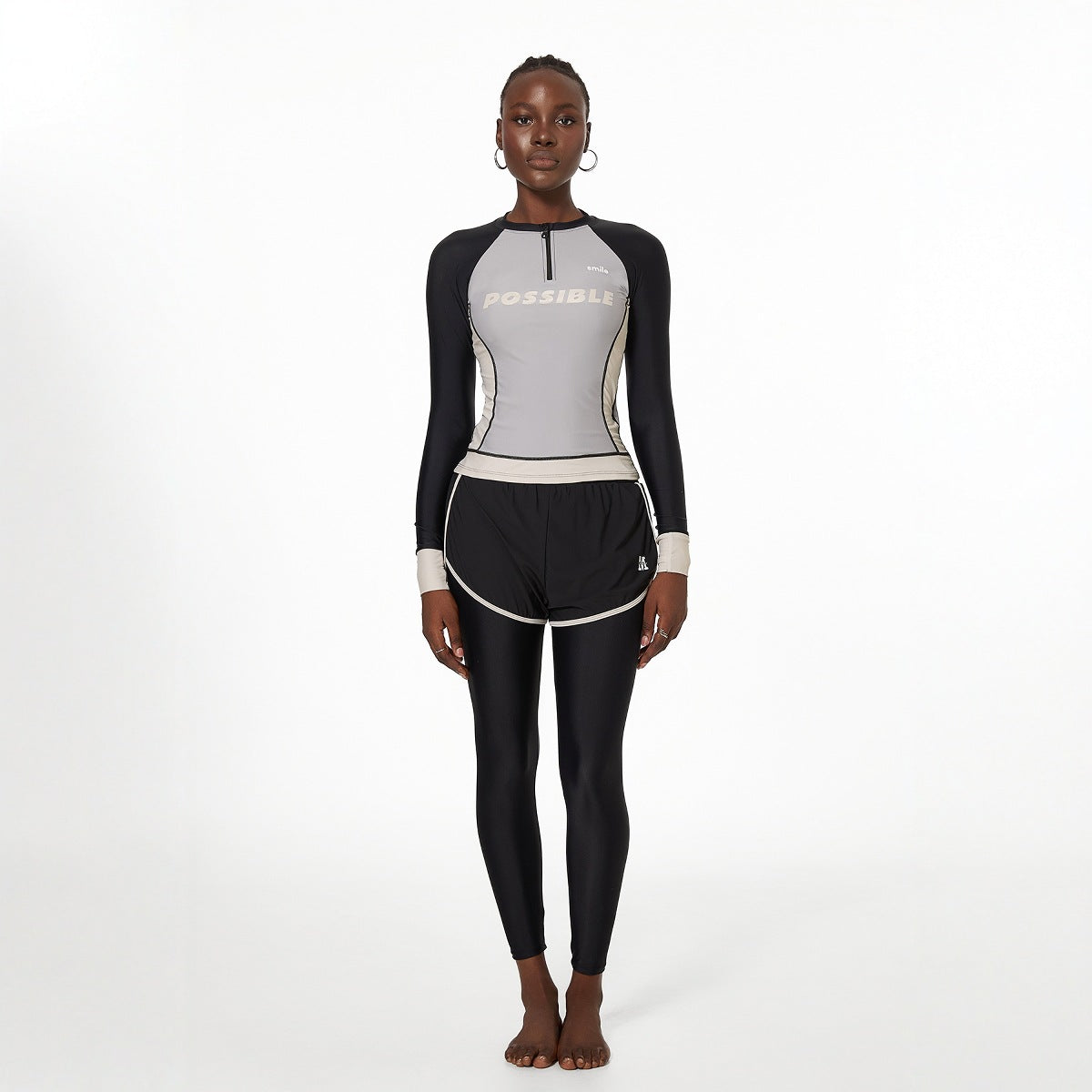 Long Sleeve Pants Split Sports Yoga Fitness Quick Drying Swimsuit Diving Three Piece Sets Women Swimming Spring Swimwear Bella Mia