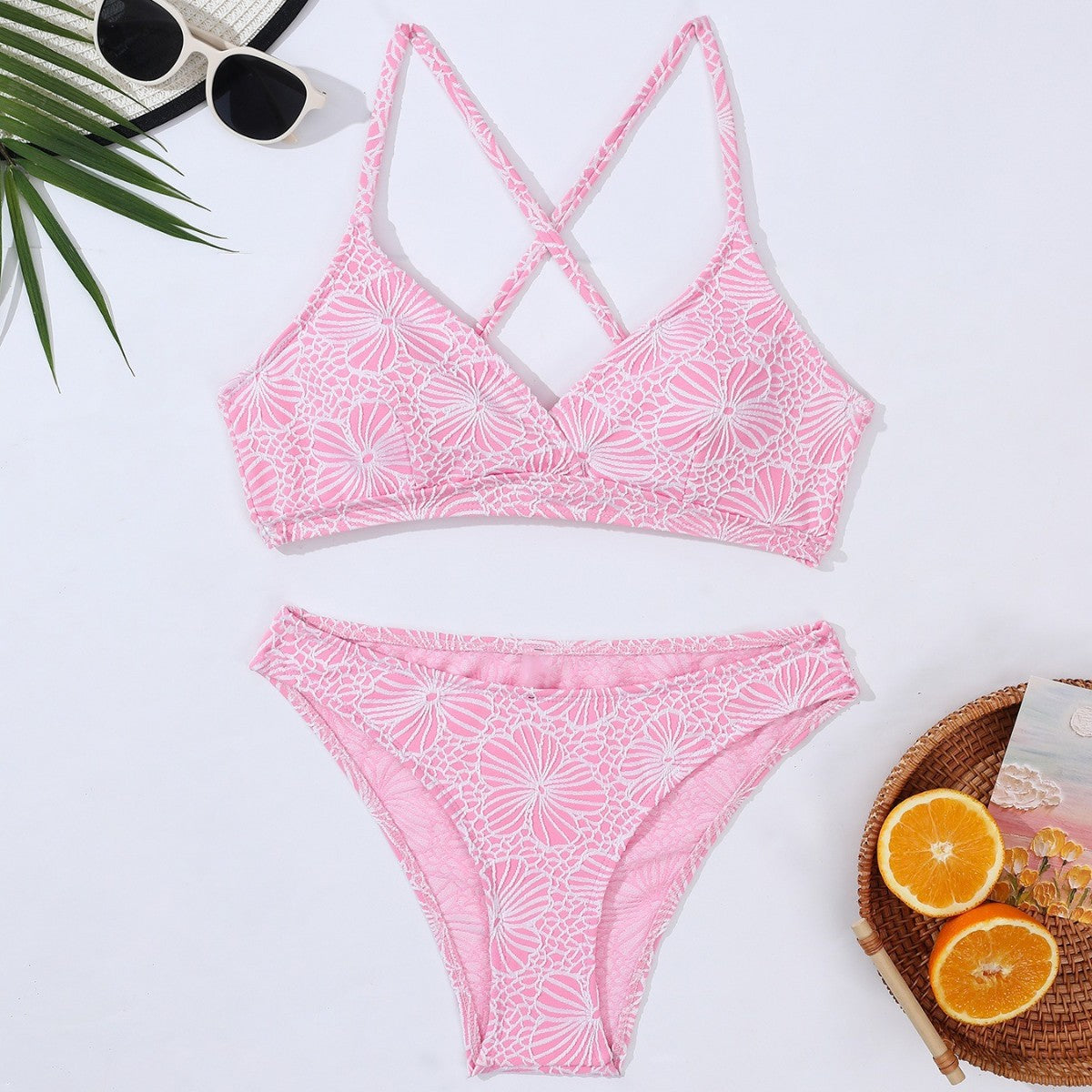 Women Vacation Lace up Sexy Bikini Swimsuit Bella Mia