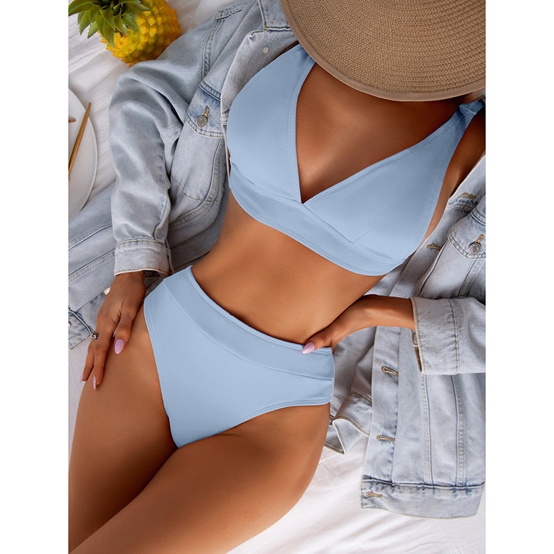 High Waist Bikini Swimsuit Sexy Split Bikini Bella Mia
