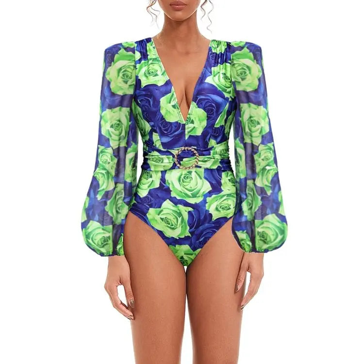 Covered Belly Sexy Swimsuit Women Slim Beach Skirt Two Piece Set Bella Mia