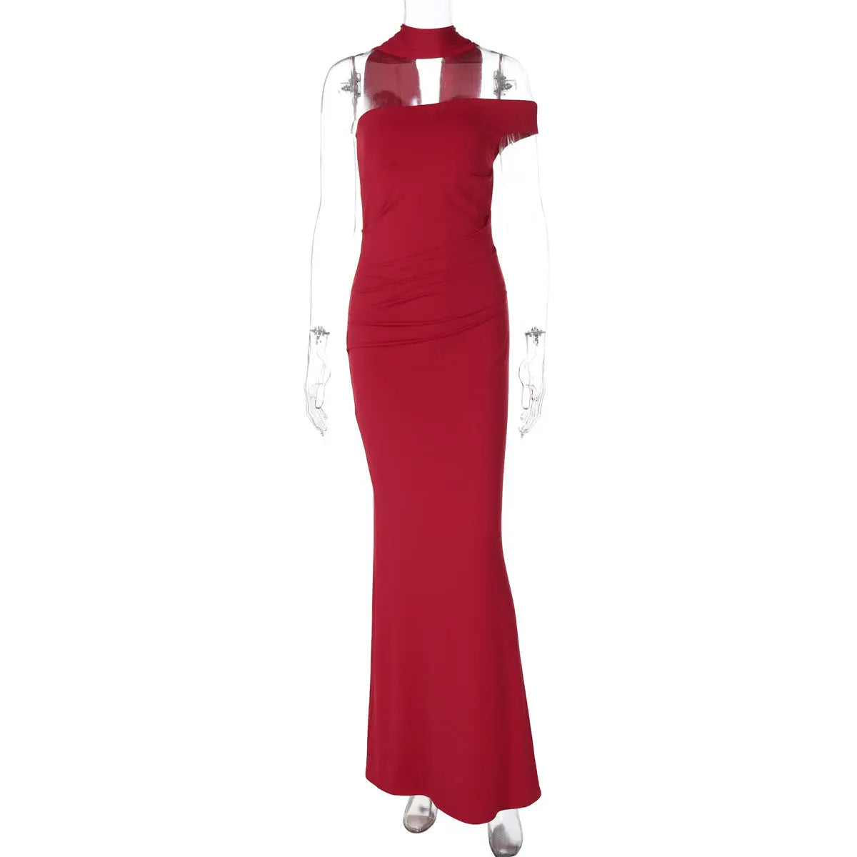 Elegant Backless Ribbon Shoulder Maxi Dress Off Shoulder For Women Formal Summer Bella Mia