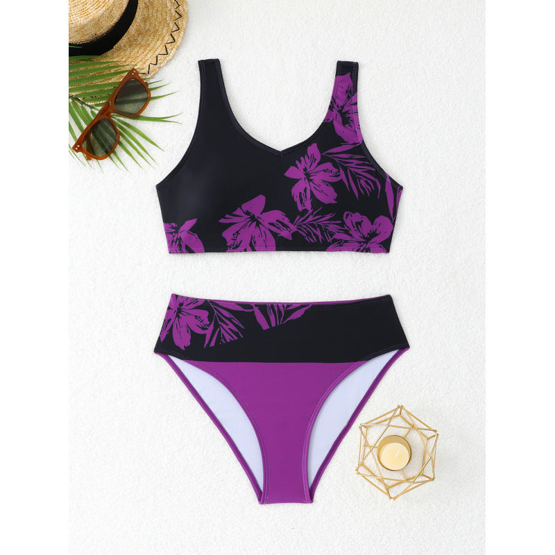 Swimsuit Women Split Sexy Bikini Printed Swimsuit Bella Mia