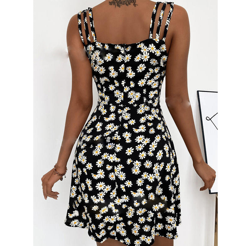 Women Clothing Dress Sexy Sleeveless Summer Strap Type Dress for Women Bella Mia