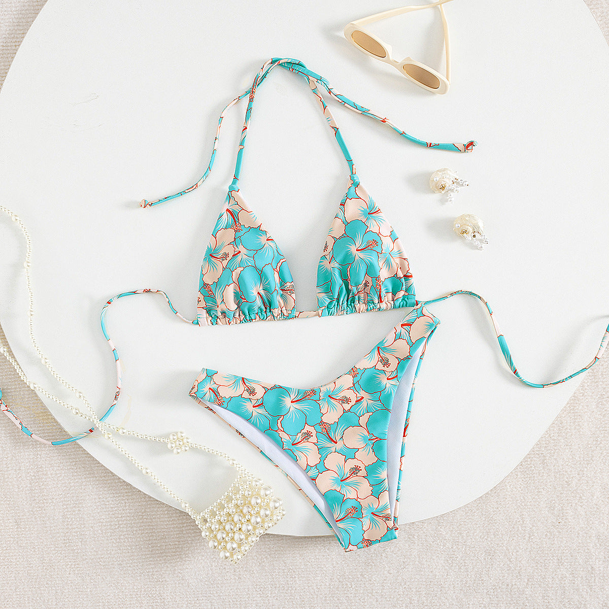 Split Swimsuit Sexy Women Fission Swimsuit Tropical Printing Swimsuit Bella Mia