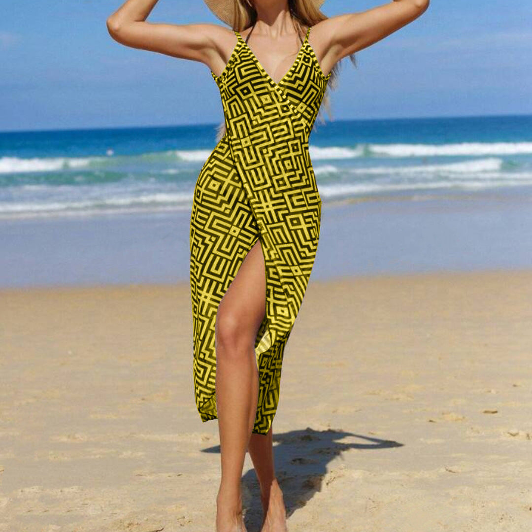 Foreign Order Sexy Split Swimsuit Three Piece Set Women Swimsuit Beach Cover up Bella Mia