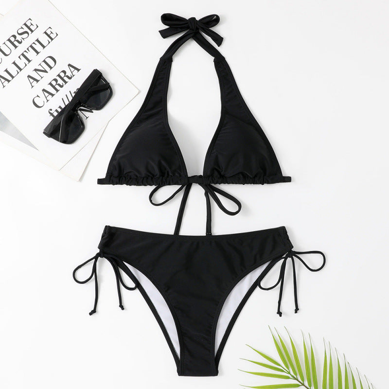 Swimsuit Women Strap Bikini Sexy Swimsuit Solid Color Bikini Swimsuit Bella Mia