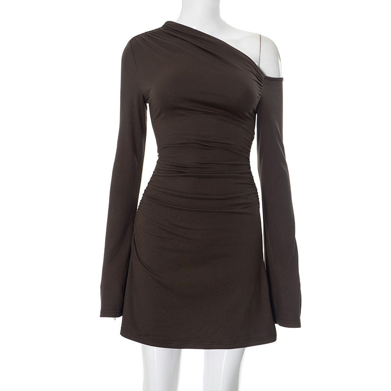 Women Leopard Print Sexy Backless Slim Fit Sheath Dress Bella Mia