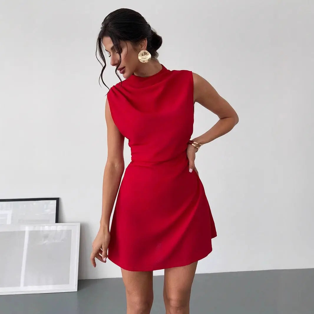 Best Women Clothes Summer Satin Dress Women High Grade Satin Dress Bella Mia
