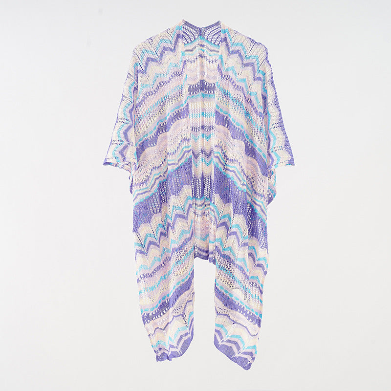 Shawl Travel Wear Cape Shawl Travel Scarf Women Outer Wear Cloak Ice Silk Bella Mia