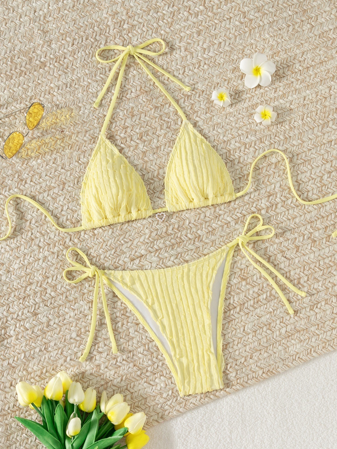 Women Swimsuit Solid Color Swimsuit Summer Sexy Women Swimsuit Bikini Bella Mia