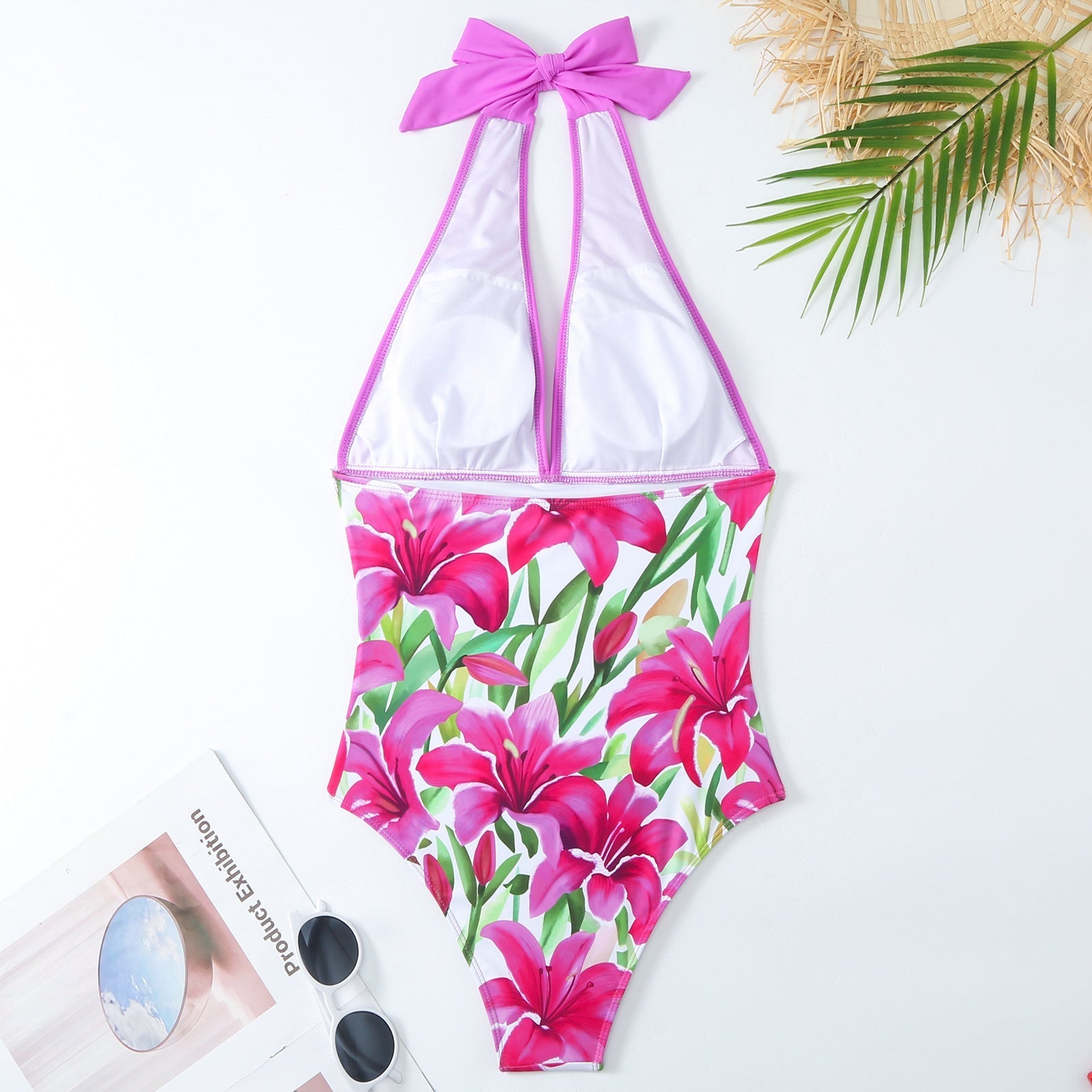 One Piece Springs Conservative Covering Belly Thin Backless Sexy Skirt Swimsuit Women Chiffon Beach Dress Bella Mia