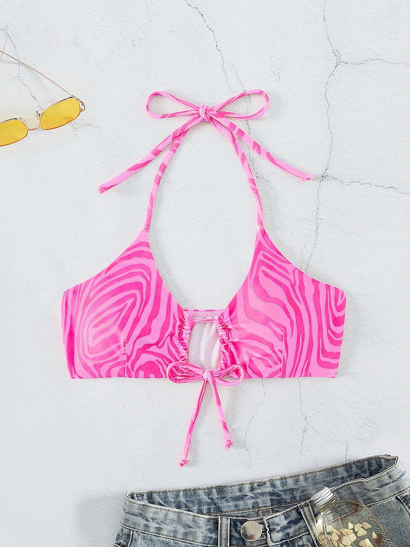 Women Swimsuit Exercise Bikini Swimsuit Bikini Unlined Top Bella Mia