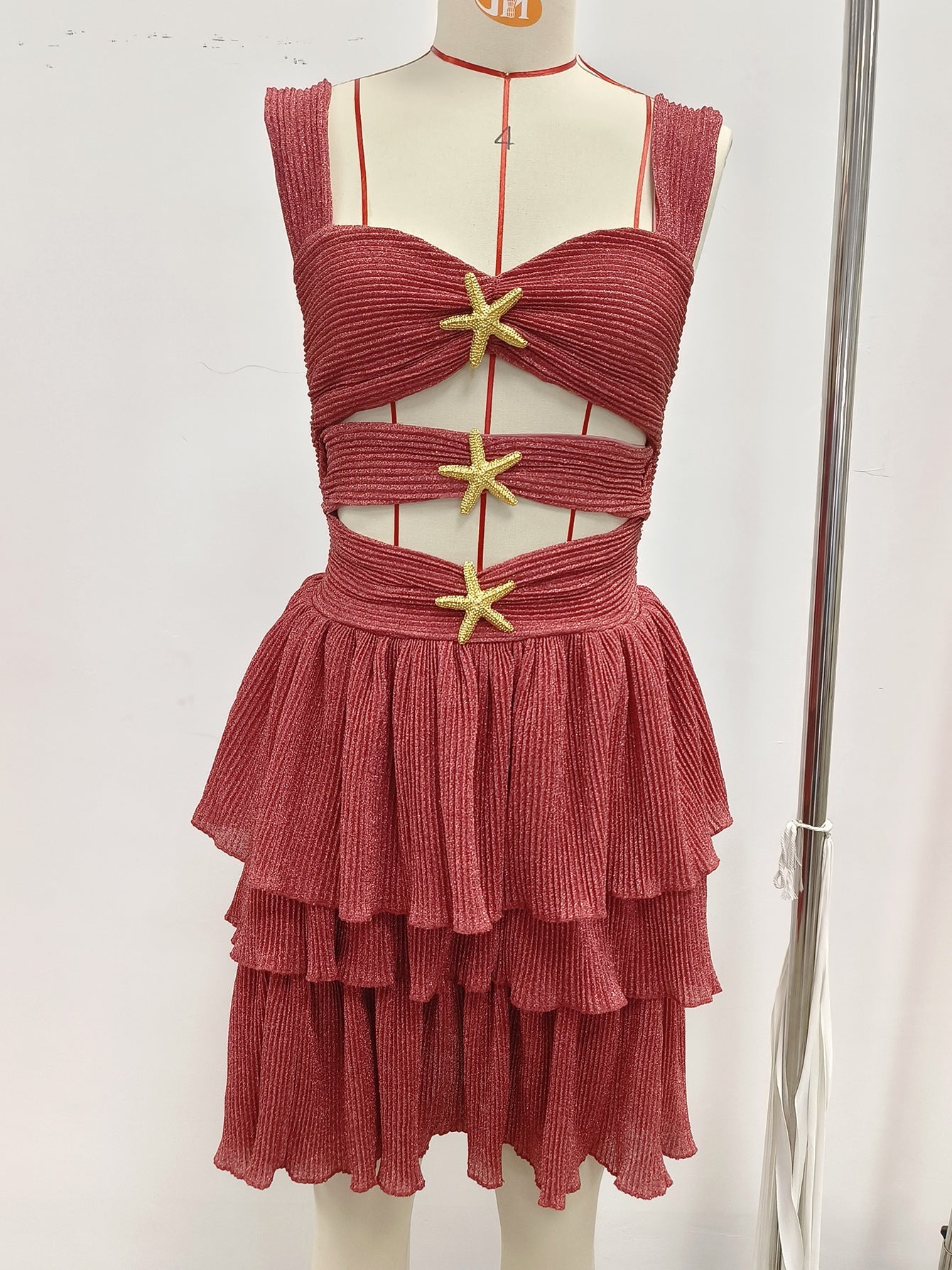 A Shaped Tiered Dress One Piece Beach Sexy One Piece Bella Mia