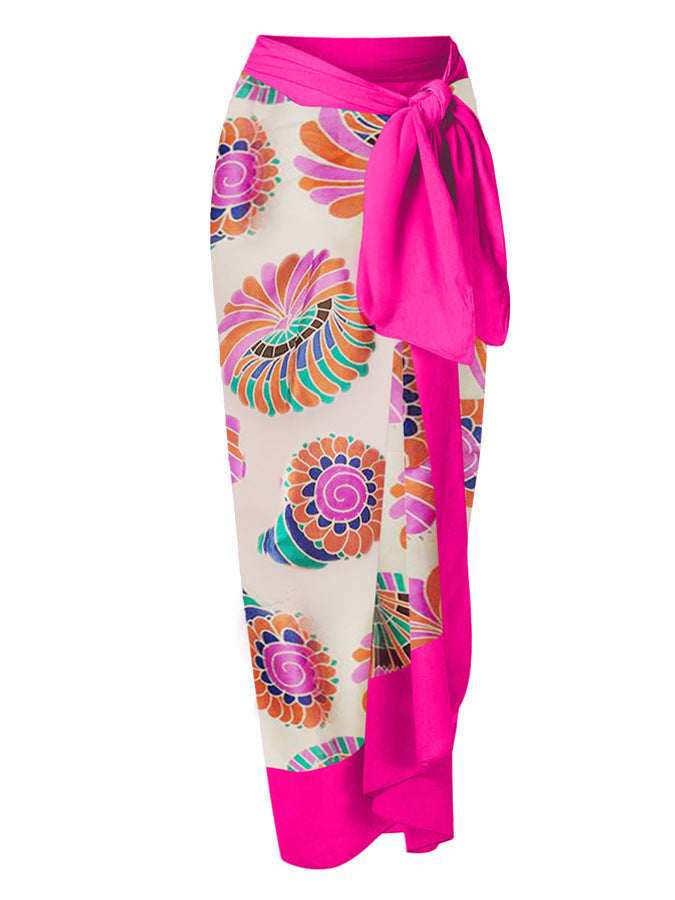 Swimsuit Women Bikini Leopard Print Ruffle Swimwear Bikini Chiffon Dress Bella Mia