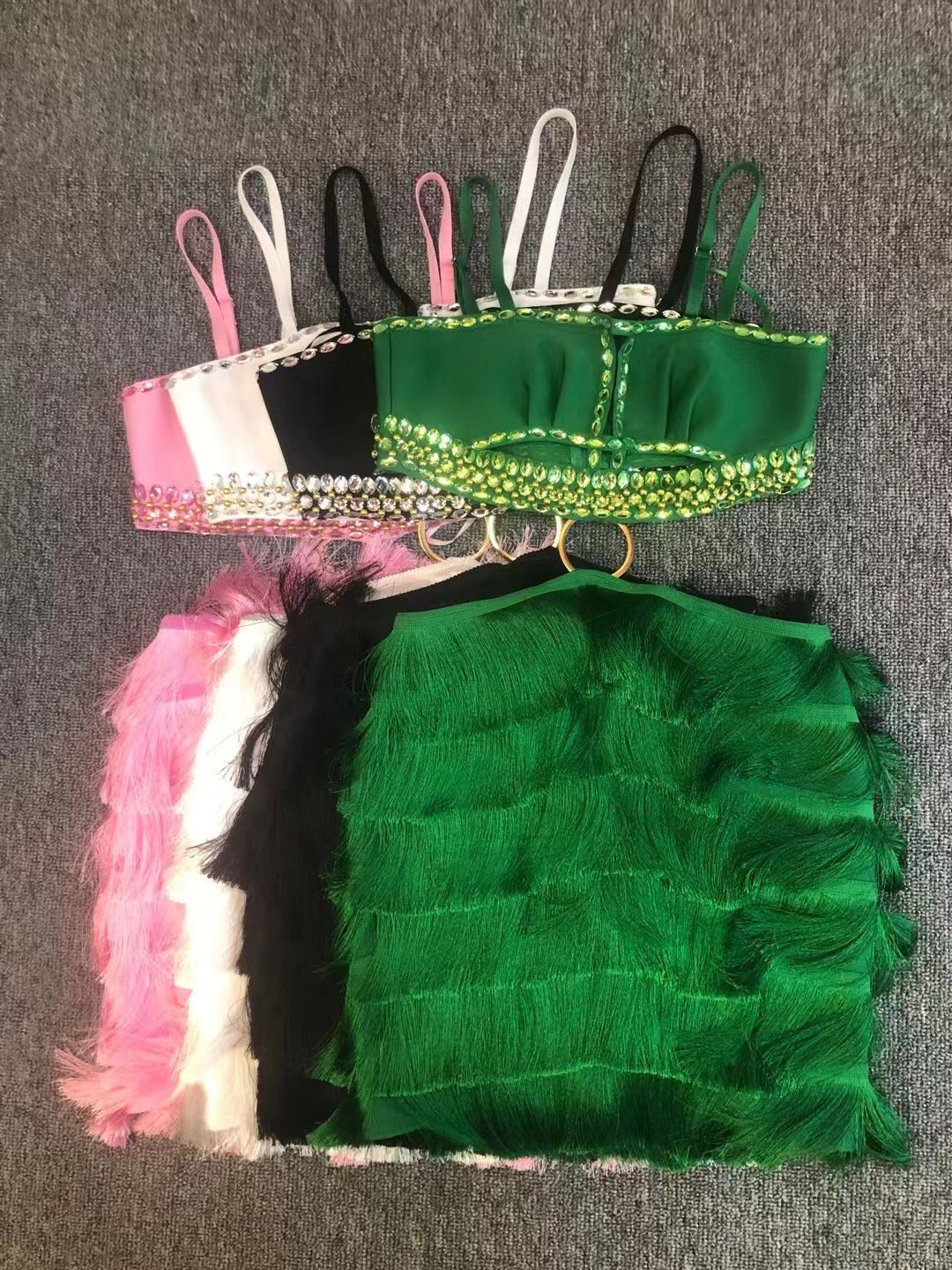 Sexy Sexy Wear Spring Hollow Out Cutout Backless Drilling Metal Ring Stitching Mini Bandage Dress Bella Mia