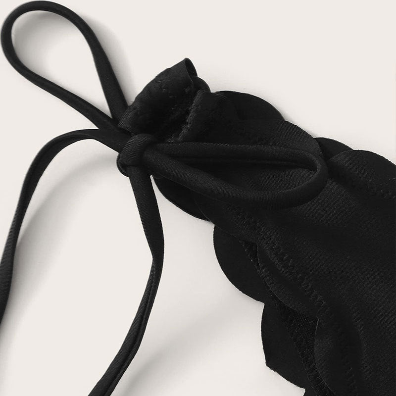 Leopard Print Split Swimsuit Women Lace Lace Sexy Bikini Bella Mia