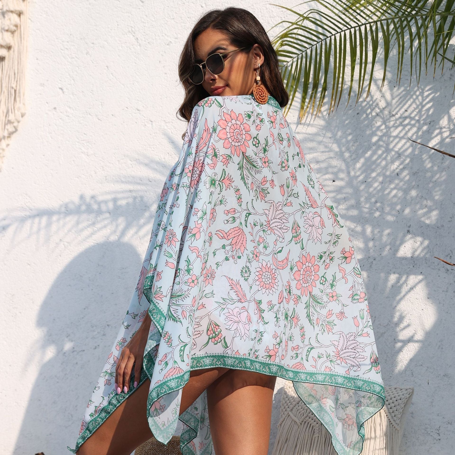 Printed Swimsuit Pleating Swimsuit Women Swimsuit One Piece Two Piece Suit Bella Mia