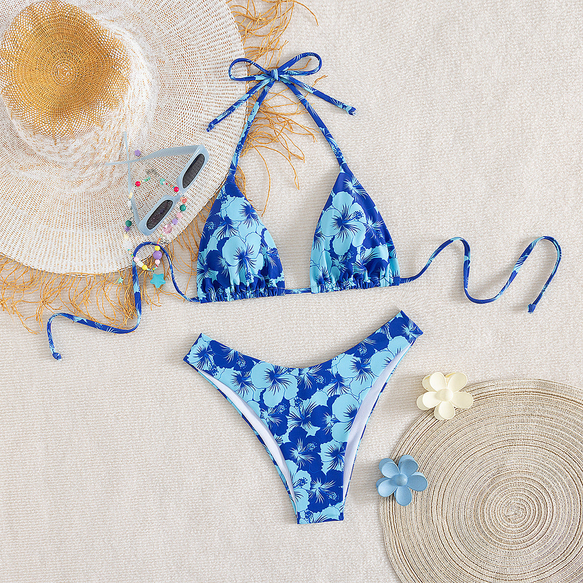 Split Swimsuit Sexy Women Fission Swimsuit Tropical Printing Swimsuit Bella Mia