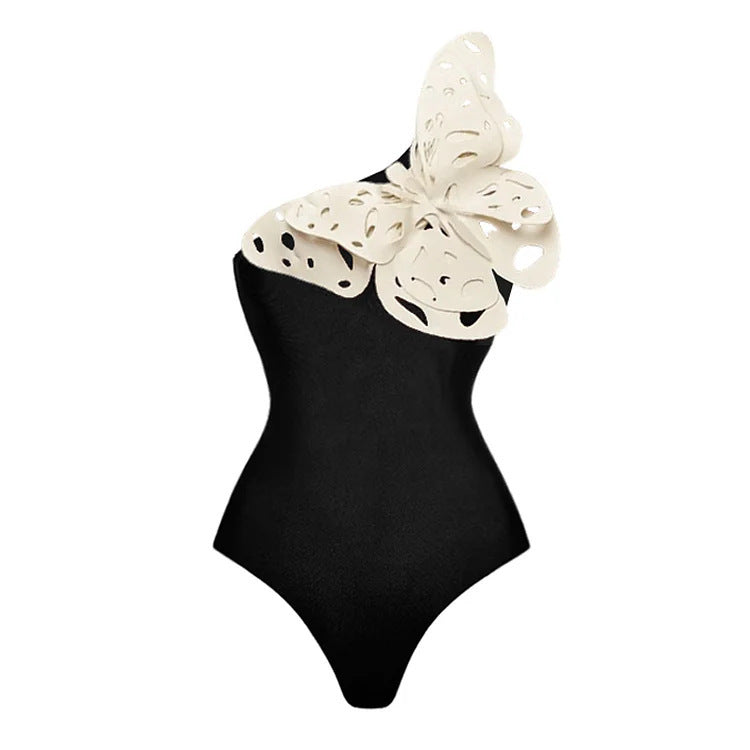 3D Butterfly Decoration One Piece Swimsuit Women Bella Mia