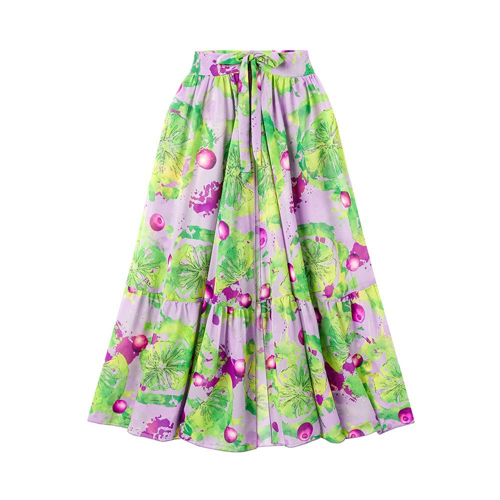 Push up Split Three Piece Set Sexy Spring Vacation Swimsuit Set Printing Bella Mia