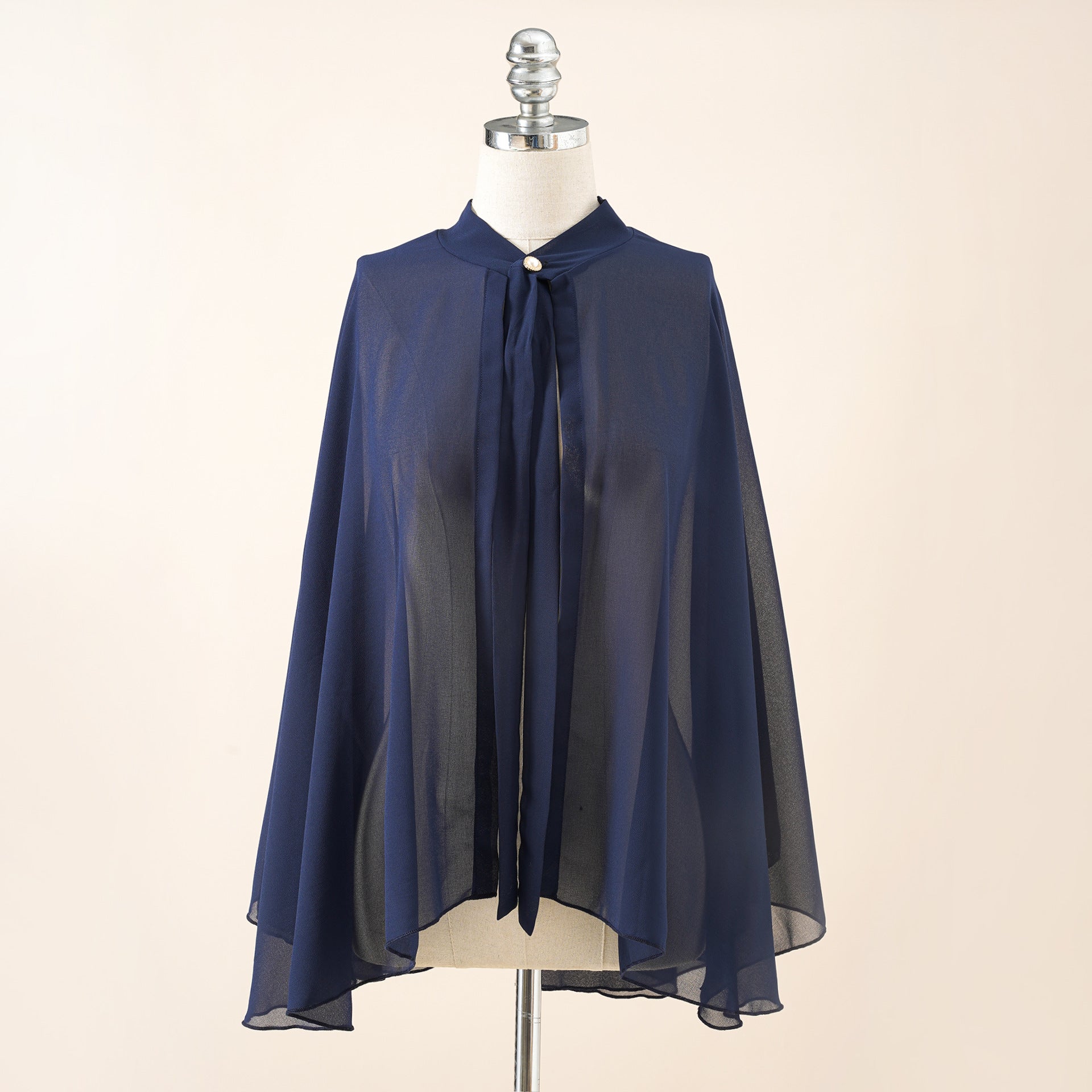 Solid Color Chiffon Button Cardigan Overclothes Outdoor Sunshade Cycling Sunscreen Shawl Beach Scarf Bella Mia