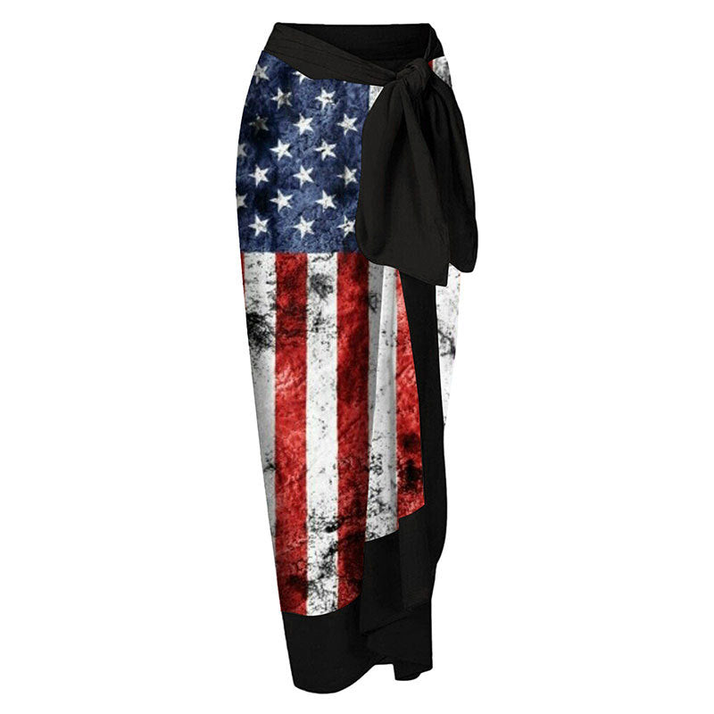 Women One Piece Swimsuit Women Skinny Slimming Retro Tied Swimsuit Set Chiffon Dress Bella Mia