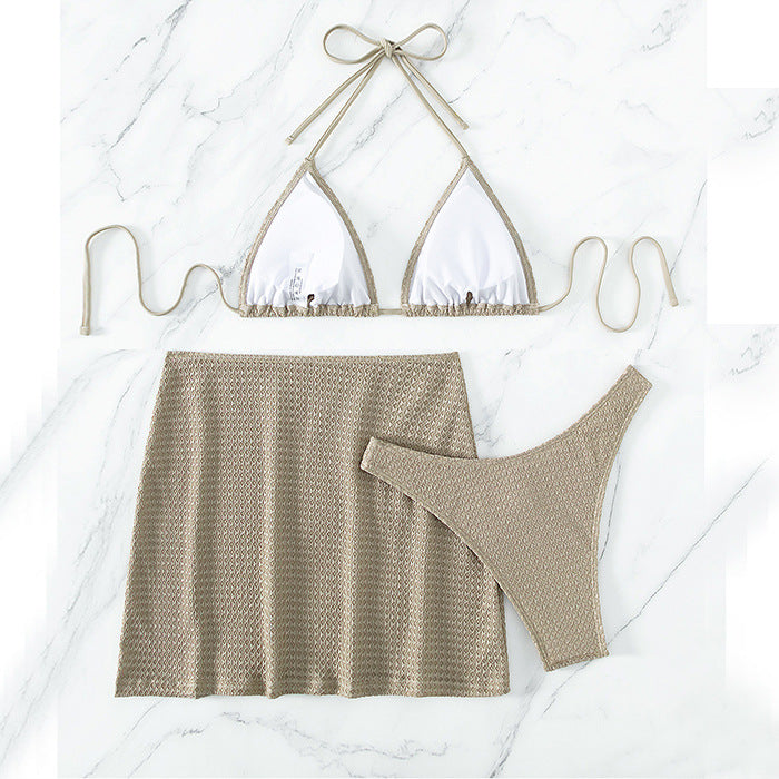 Ladies Swimsuit Split Three Piece Swimsuit Sexy Women Bikini Material Summer Swimsuit Bella Mia