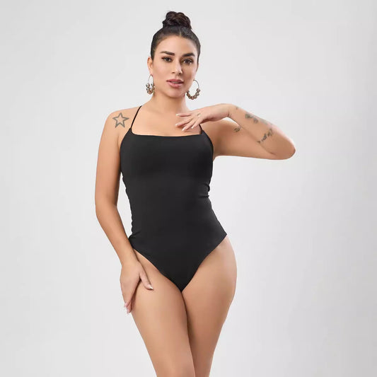 Women Clothing Sexy Crossover Lace up Jumpsuit High End Design Tight Jumpsuit Bella Mia