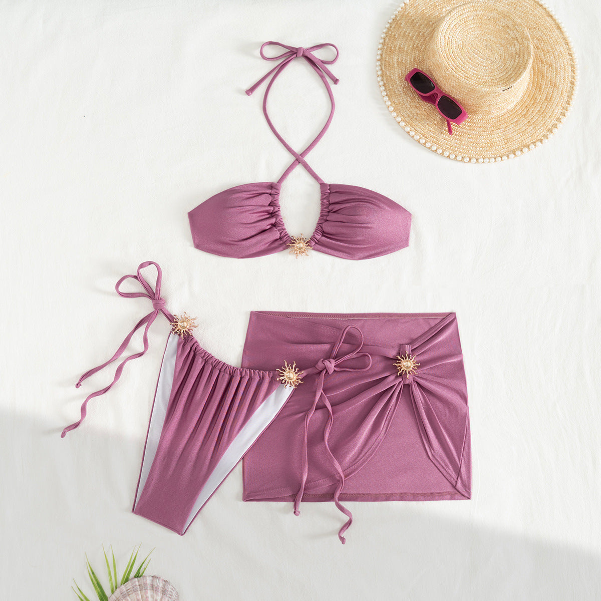 Sexy Three Piece Split Swimsuit Women Bikini Bella Mia