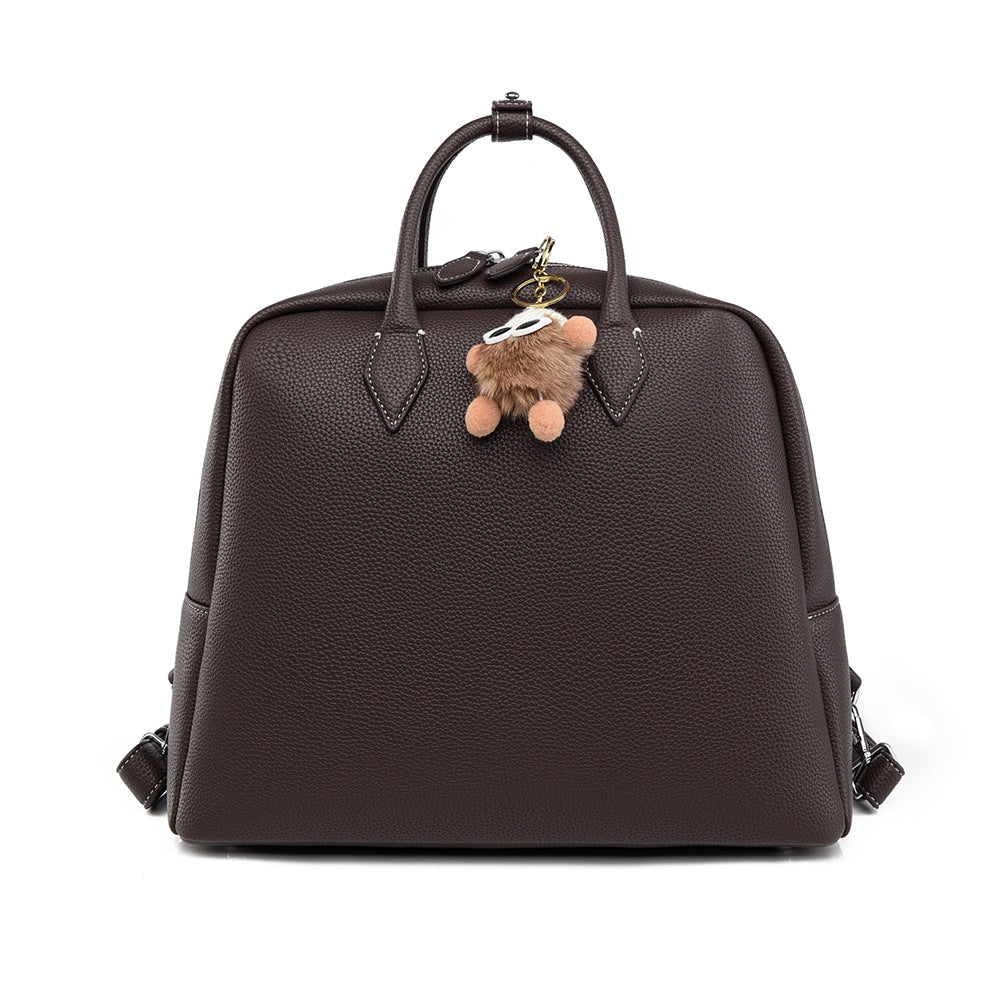 Backpack Simple Briefcase Large Capacity Office Backpack Casual Texture Handbags Women Bella Mia