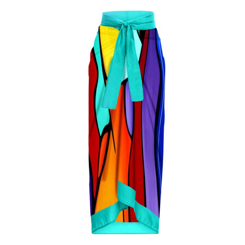 Women One Piece Swimming Sexy Print Two Piece Skirt Popular Swimsuit Bikini Bella Mia