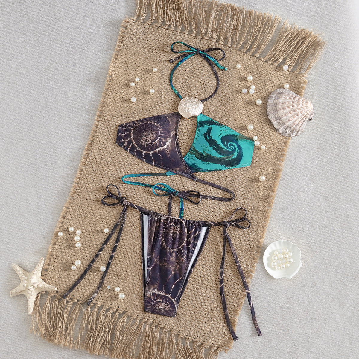 Two Piece Sets Bikini Sexy Printed Swimsuit Women Bella Mia