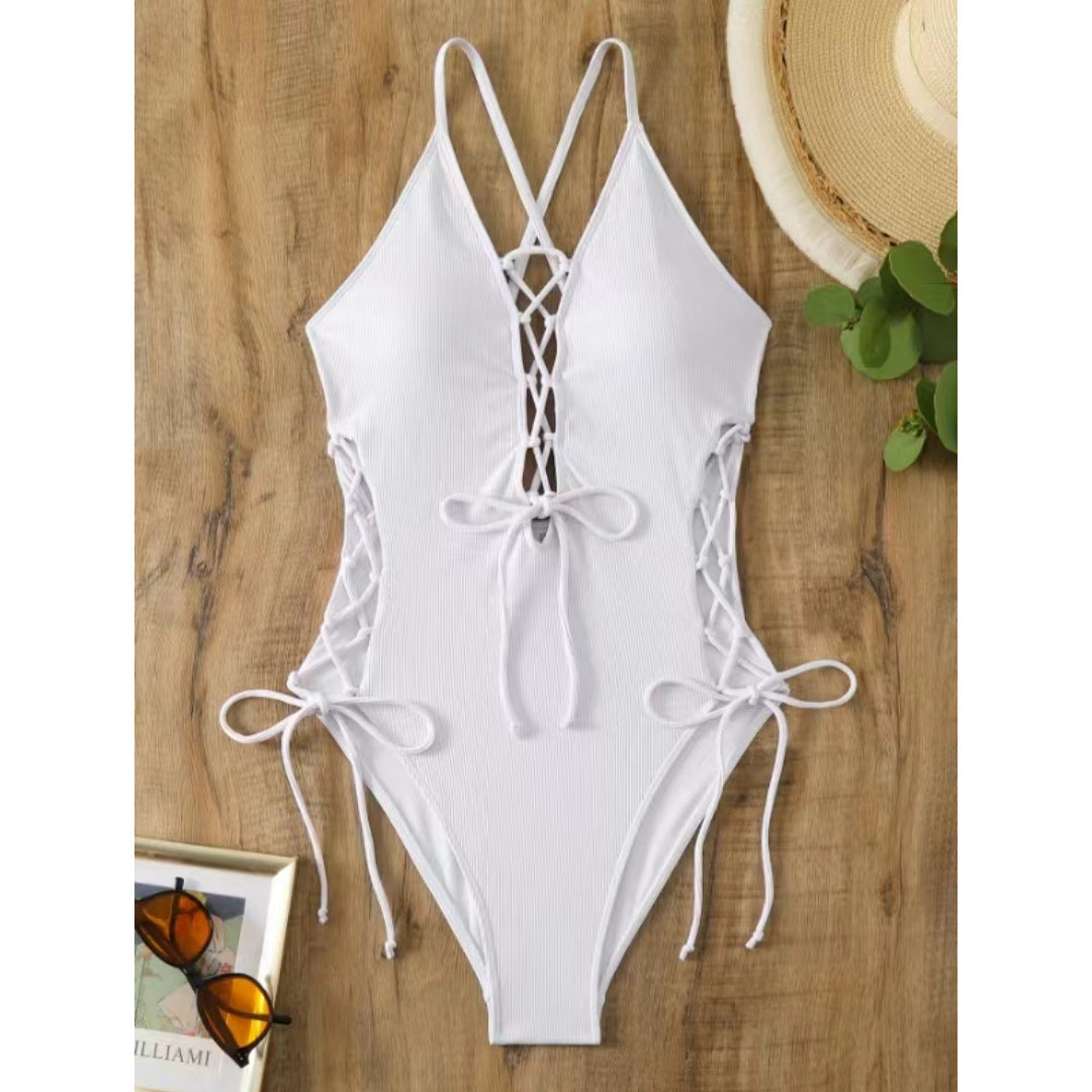 Sexy Backless Swimsuit Halter Swimwear Bikini Swimsuit Women Bella Mia