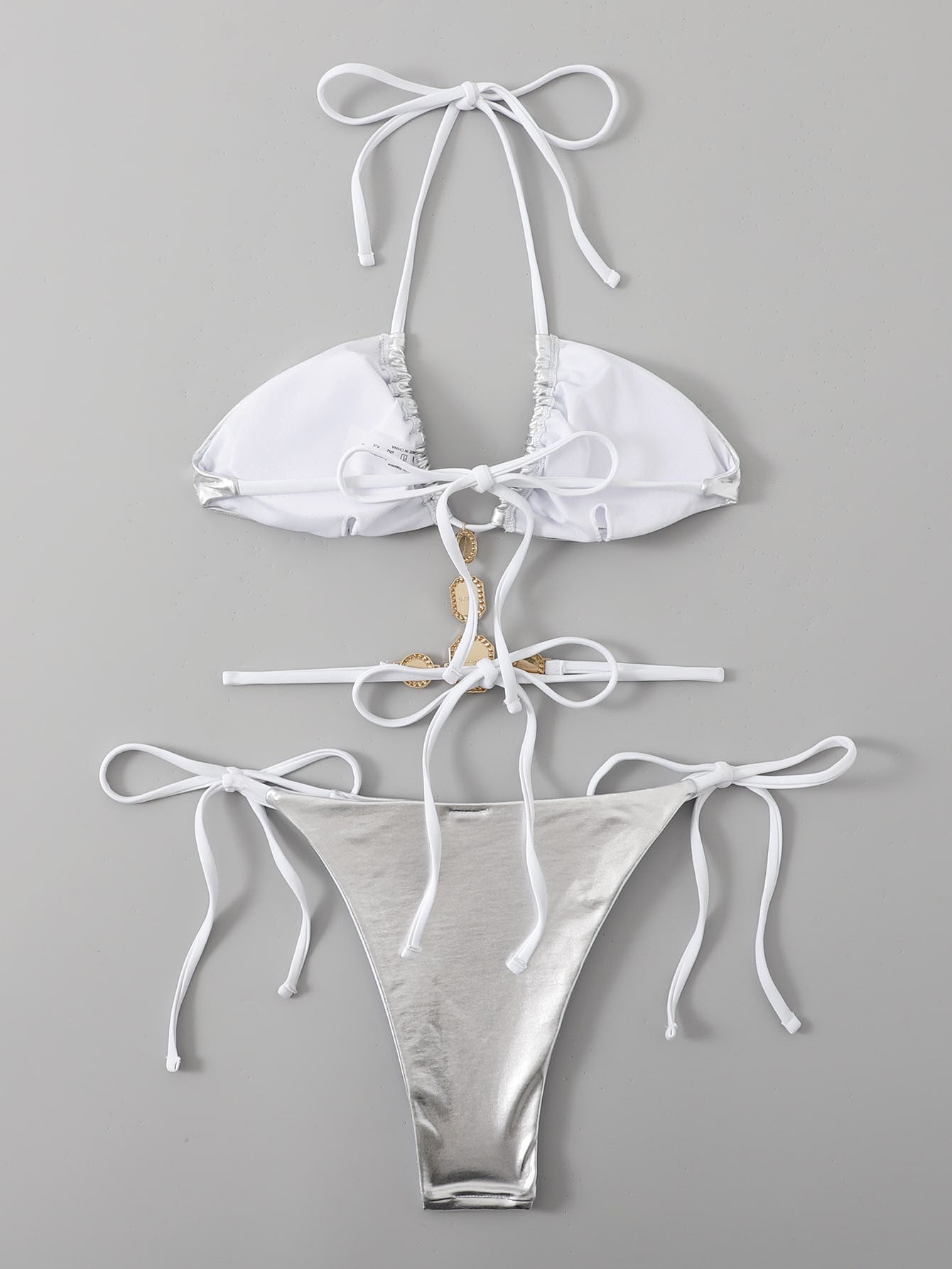 Swimsuit Bikini Split Swimsuit Women Bikini Brick Decoration Swimwear Bella Mia