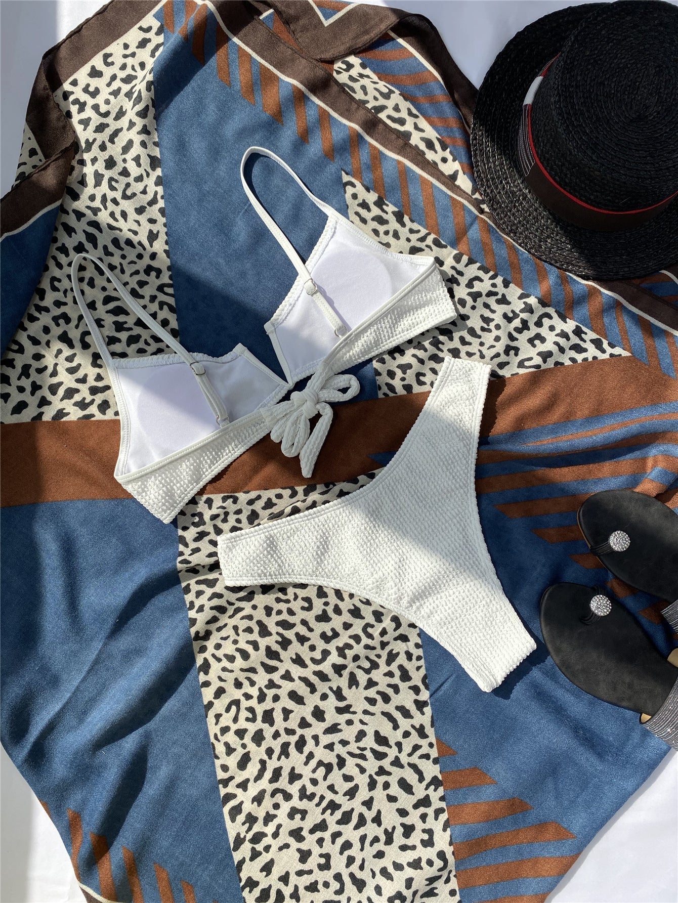 Women Seperated Swimwear V-neck Sexy Ring Bikini Bella Mia