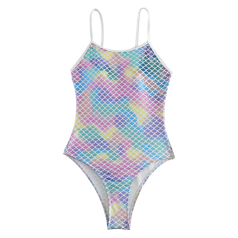 Bronzing Scale Sexy Jumpsuit One Piece Swimsuit Women Bella Mia