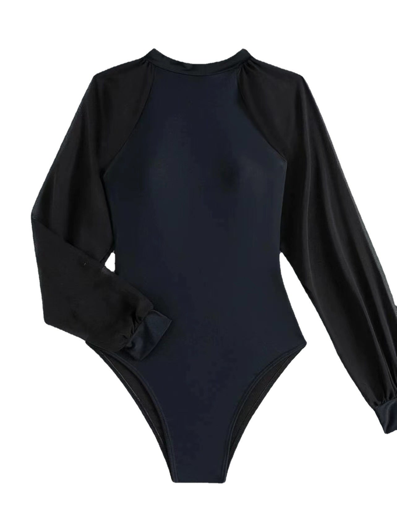 Sexy Lace Sleeve Backless Swimsuit Bella Mia