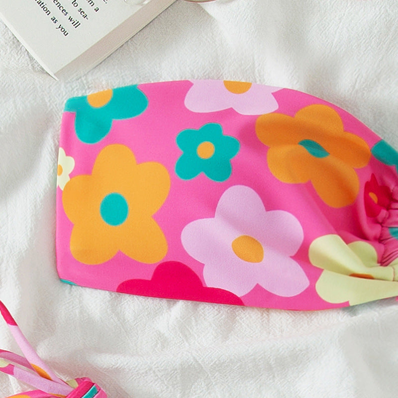 Sexy Bikini Women Split Solid Color Swimsuit Multi Color Bikini Swimsuit Bella Mia